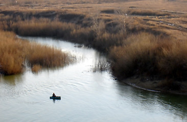 Image showing fisherman