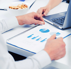 Image showing business team having discussion in office