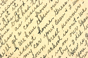 Image showing Handwriting
