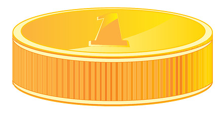 Image showing Gold coin