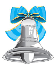 Image showing Bell and bow