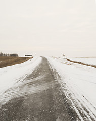 Image showing gloomy road