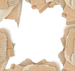 Image showing Cardboard background