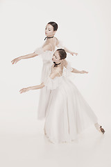 Image showing Romantic Beauty. Retro Style ballerinas