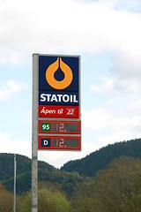 Image showing Petrol sign