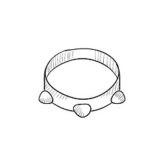 Image showing Tambourine sketch icon.