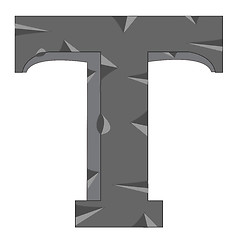 Image showing Letter T