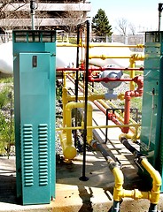 Image showing propane gas system