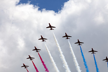 Image showing air show at London