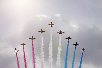 Image showing air show at London