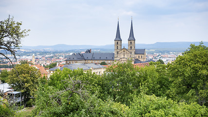 Image showing panoramic view over Bamberg