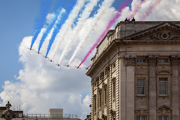 Image showing air show at London