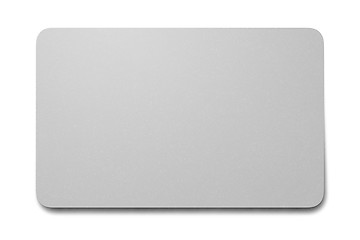 Image showing blank plastic card