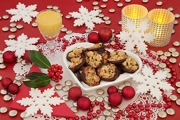 Image showing Christmas Florentine Biscuits