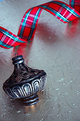 Image showing Silver Vintage Christmas