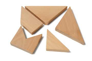 Image showing Wooden puzzle