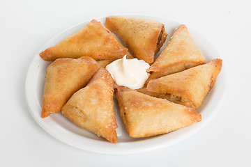 Image showing plate of crepes