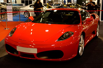 Image showing Red supercar