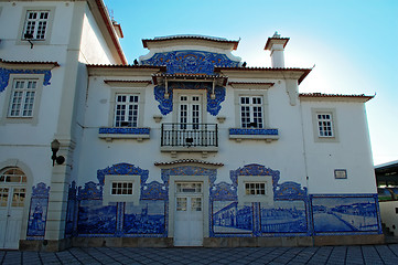 Image showing European antique house
