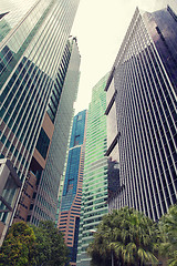 Image showing skyscrapers in city