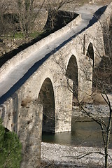 Image showing ancient bridge France