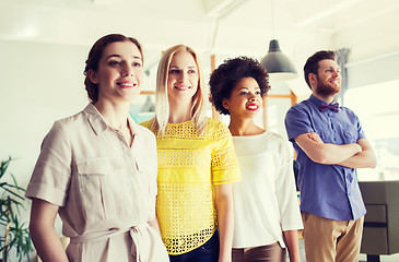 Image showing happy creative team in office