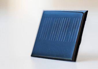 Image showing close up of solar battery or cell