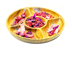 Image showing Wooden tray