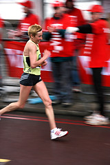 Image showing Marathon woman