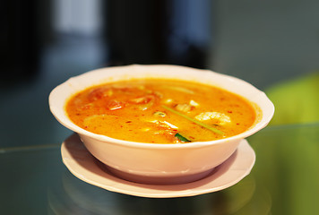 Image showing Thai soup