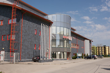 Image showing Vityazevo, Russia - April 22, 2016: Indoor sports and gaming complex \