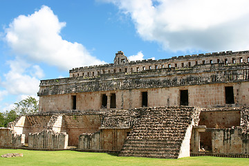 Image showing Mayan columns