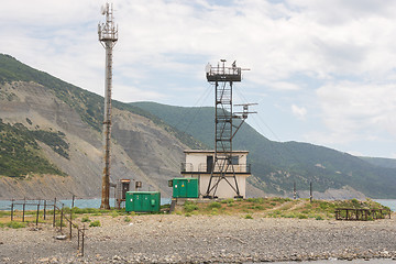 Image showing Big Utrish, Russia - May 17, 2016: Utrish Utrish biological station on the island in the suburbs of Anapa