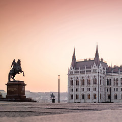 Image showing The Hungarian Parliament Building 