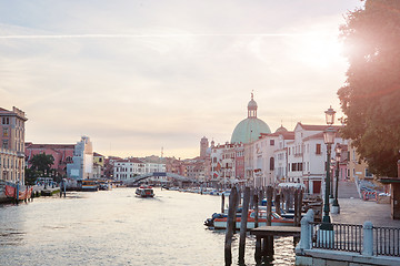 Image showing Canal Grande in Venice