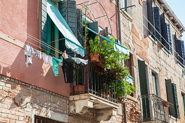 Image showing Venetian buildings in Italy