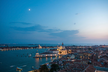 Image showing Beautiful sunset in Venice
