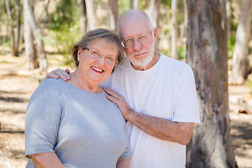 Image showing Happy Senior Couple Portrait Outdoors