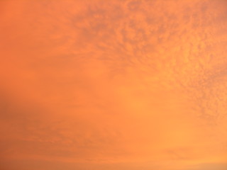 Image showing orange sky,