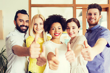 Image showing happy creative team in office