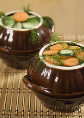 Image showing Vegetarian dish