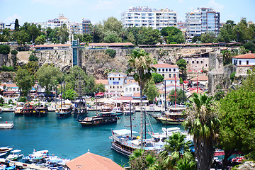 Image showing old town, Antalya