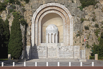 Image showing War Memorial Nice