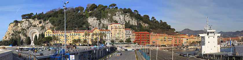 Image showing Port of Nice Panorama