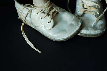 Image showing Vintage Baby Shoes