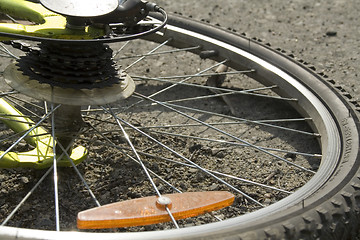 Image showing Bicycling