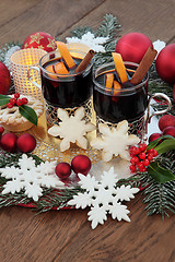 Image showing Mulled Wine Still Life