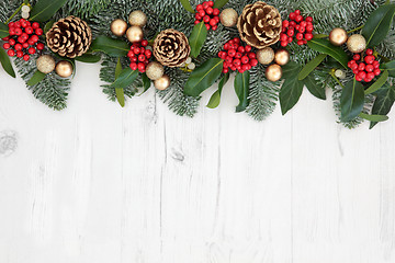 Image showing Christmas Decorative Border