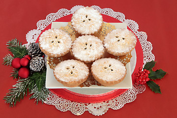 Image showing Christmas Mince Pies