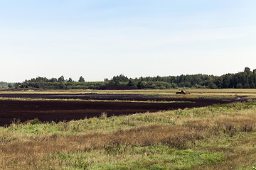 Image showing extraction of peat 